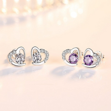 Load image into Gallery viewer, Boucles d&#39;oreilles Jasmin en argent 925 certifié  - modèle 2024
