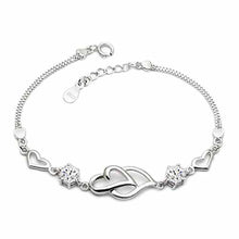 Charger l&#39;image dans la galerie, Bracelet Memory en argent 925 certifié (taille ajustable) - modèle 2025
